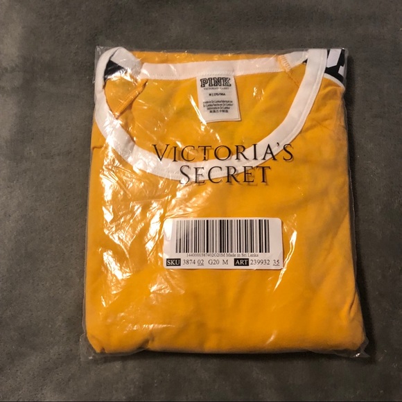 Victorias Secret PINK Nation Crew Long sleeve Tee - Picture 6 of 6